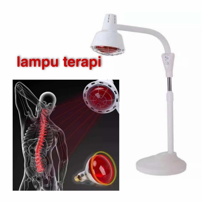 Alat lampu terapi infrared theraphy merah untuk terapi sakit pada bagian tubuh