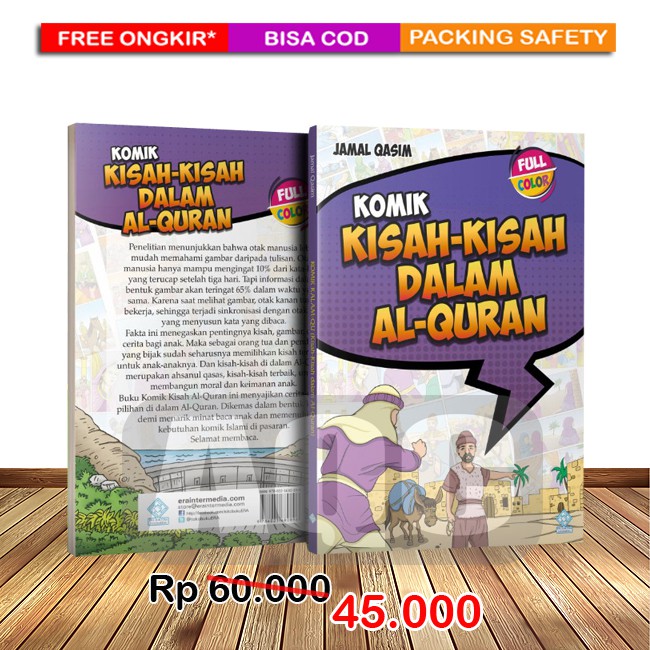 Buku Anak : Komik  Kisah-Kisah dalam al-Quran