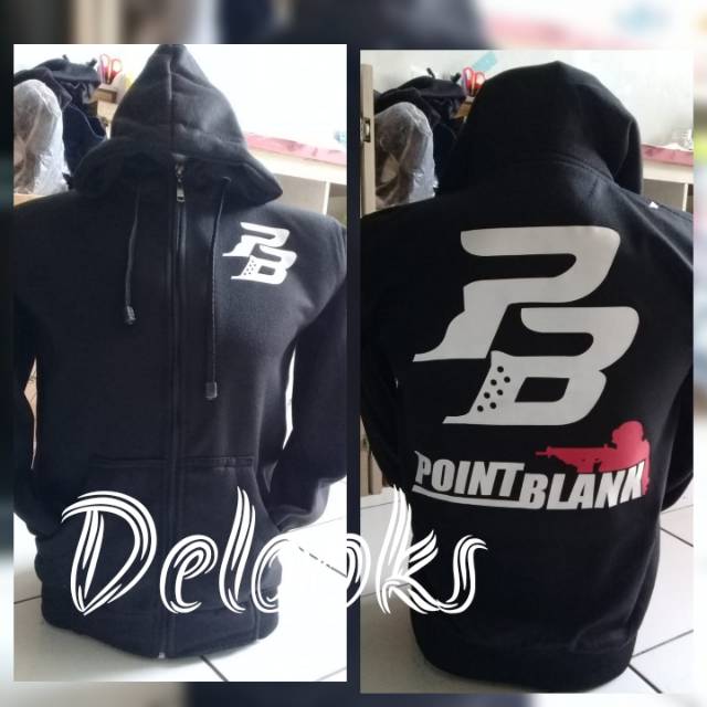 JAKET ZIPPER POINT BLANK