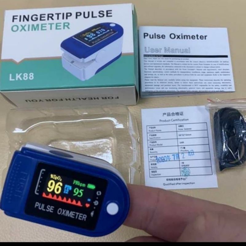 Oximeter Fingertip Pulse SP02 LK88