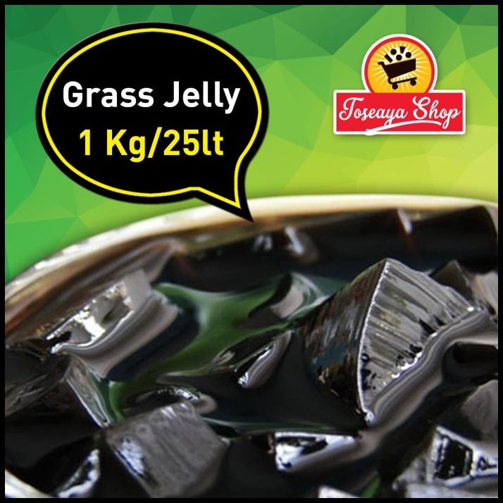 

Grass Jelly Powder - Cincau Hitam Bubuk 1Kg (Topping Minuman)
