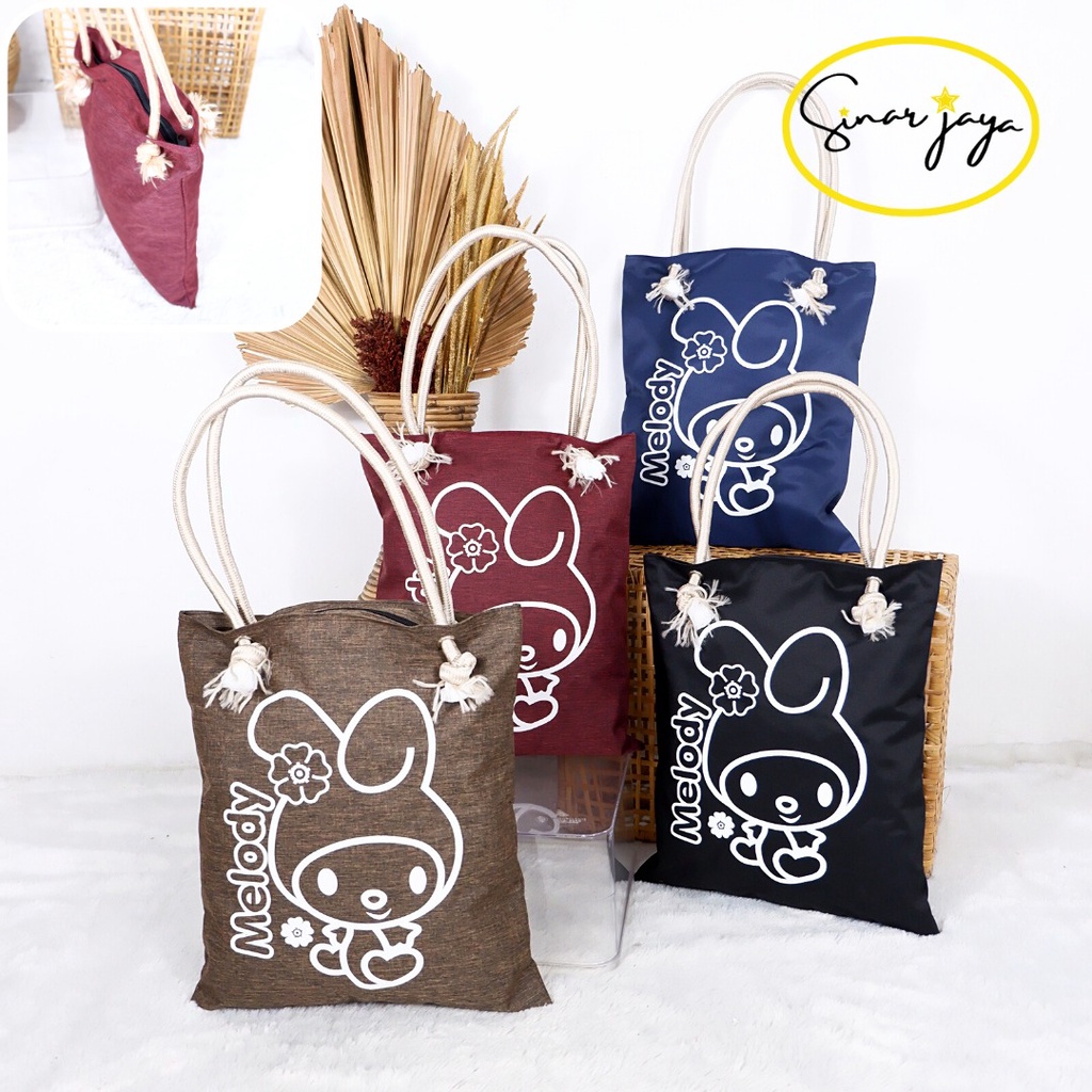 Toto Bag Kanvas Wanita  Totobag Murah Resleting Totobag Kanvas mTotobag Wanita Kanvas Totobag Wanita