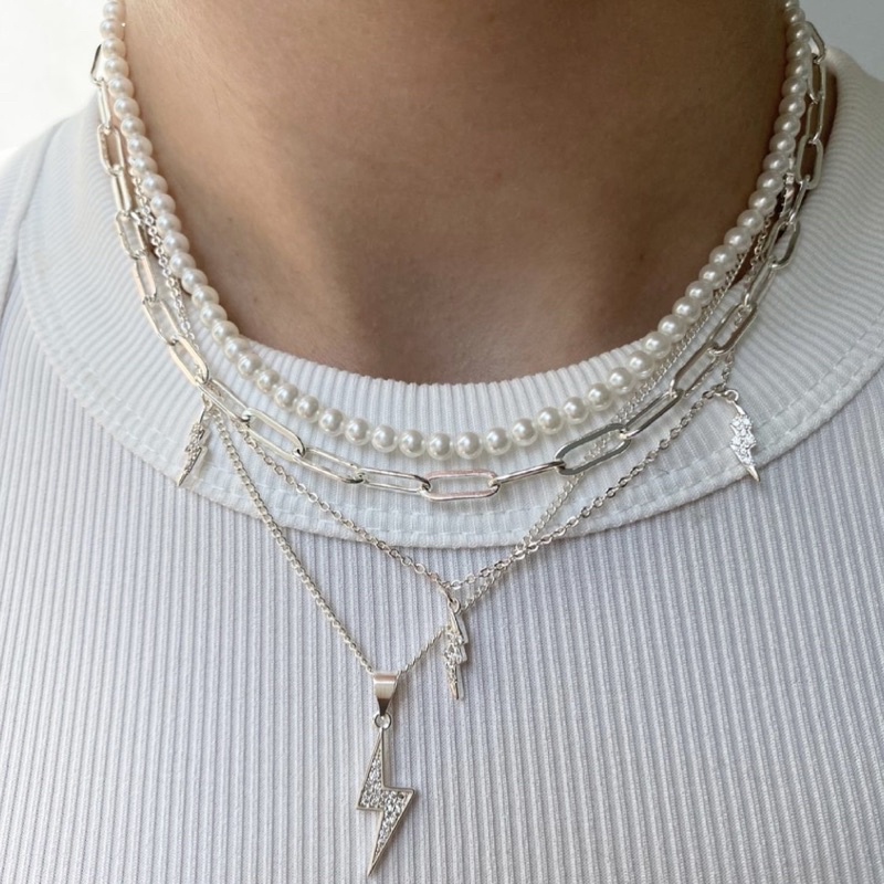 Anne pearl choker / kalung mutiara / pearl necklace