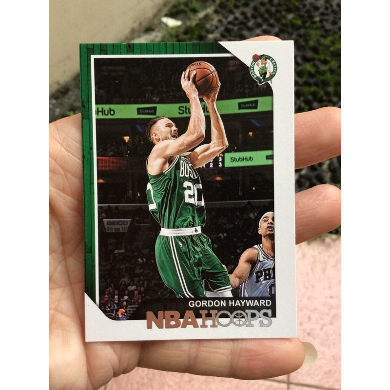 KARTU BASKET GORDON HAYWARD NBA HOOPS 2018