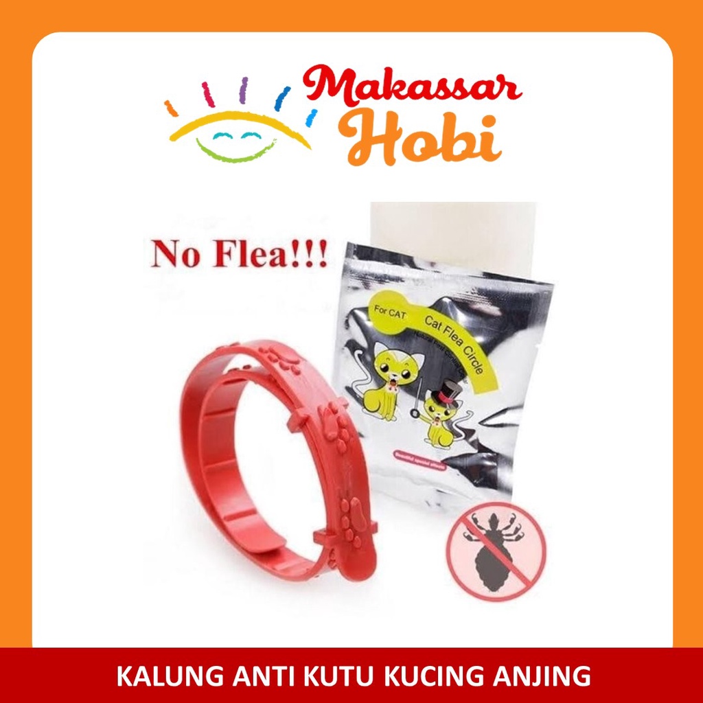 Kalung Anti Kutu Kucing Anjing for Cat Dog Tick And Flea Collar Circle