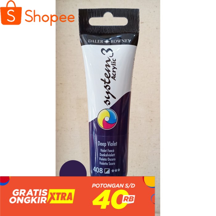 

Cat Akrilik System 3 59 ml warna Deep Violet