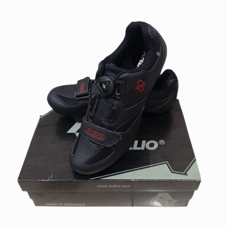 Sepatu Sepeda Avelio MTB/XC Cleat Black Original