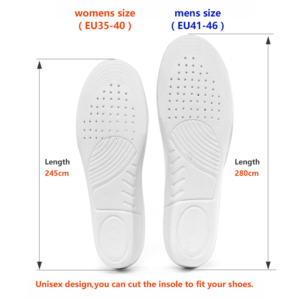 Insole Pad, Bantal Sisipan Sepatu Penambah Tinggi Badan Instan Untuk Pria dan Wanita 1.5/2.5/3.5cm