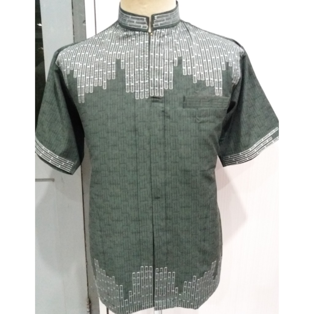 BAJU KOKO Lengan Pendek SAJIDAH 7101