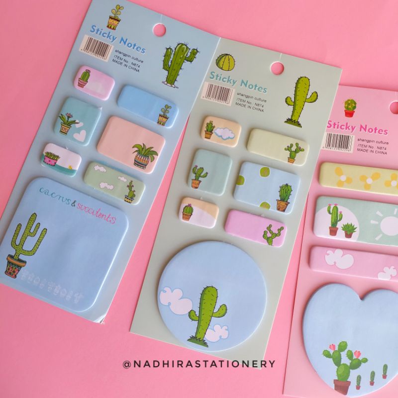 

STICKY NOTES N874 KAKTUS