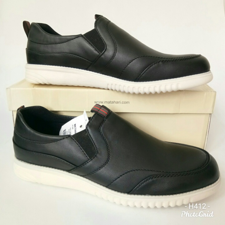 Sepatu Pria Cole Slip On Casual Kulit Cole Original AMP23HT