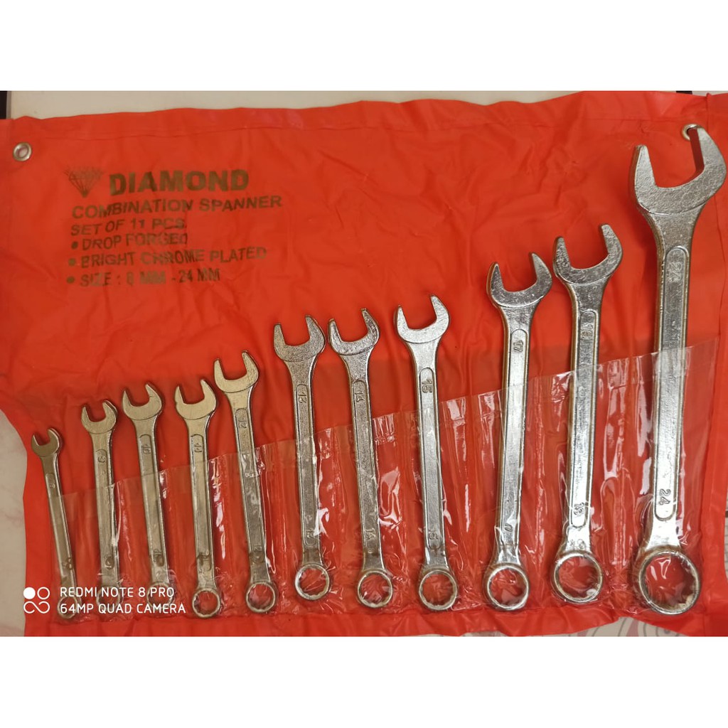 1Set Kunci Pas Ring Ukuran 8,9,10,11,12,13,14,15,17,19,24