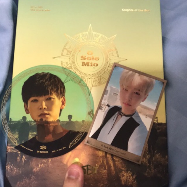 SF9 O SOLE MIO ALBUM Unsealed JAEYOON PC INSEONG CC