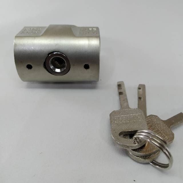 Kunci Gembok Pintu Pagar Rolling Door Toko bulat bantal Pendek 40 40mm