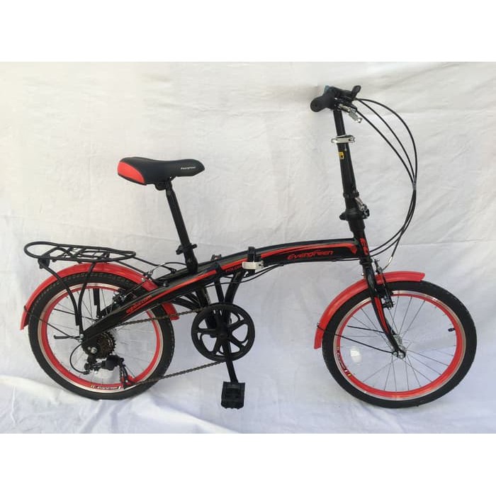 sepeda lipat evergreen 20" bearing