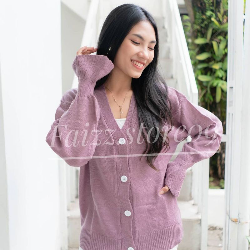 OUTWEAR CARDIGAN RAJUT Lily Cute/CARDIGAN RAJUT WANITA OVERSIZED PREMIUM STORE09 MURAH