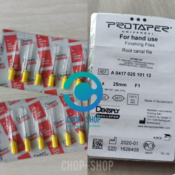 ] ORIGINAL DENTSPLY Protaper Universal Hand Use F1 F2 F3 F4 F5 Refill