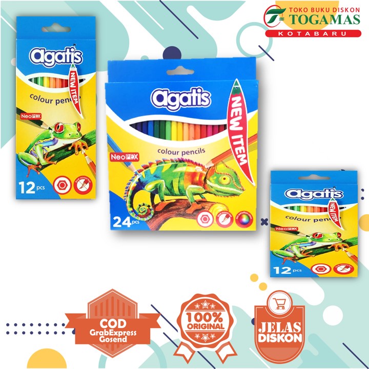 

Pensil Warna Agatis Neopex Permanent