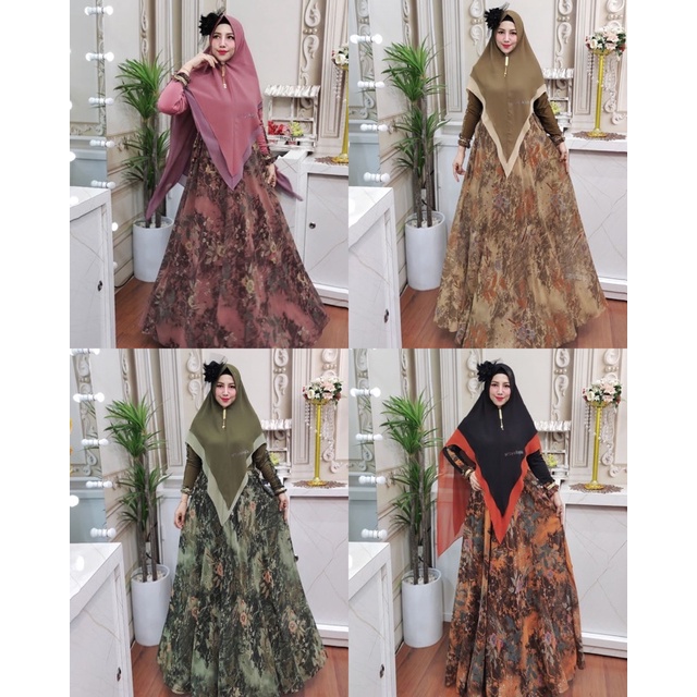 Gamis Mahira Syar’i Original by arsyakayla