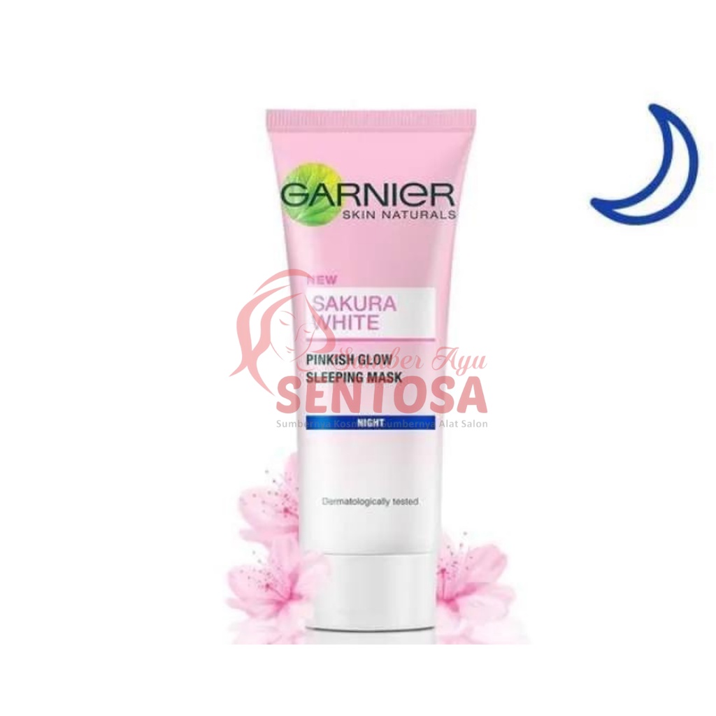 GARNIER SAKURA WHITE PINKISH GLOW SLEEPING MASK (NIGHT)  20 ML