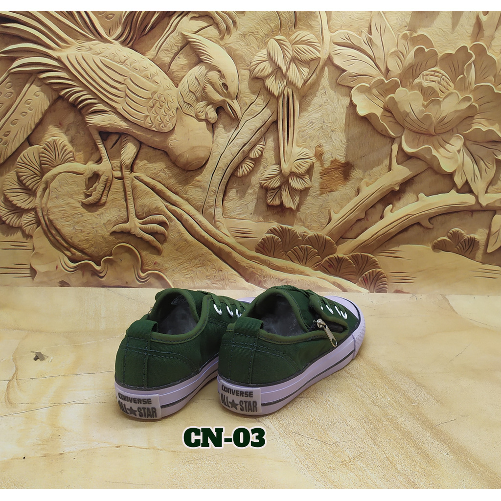 Sepatu Converse Anak Laki dan Perempuan With Zipper