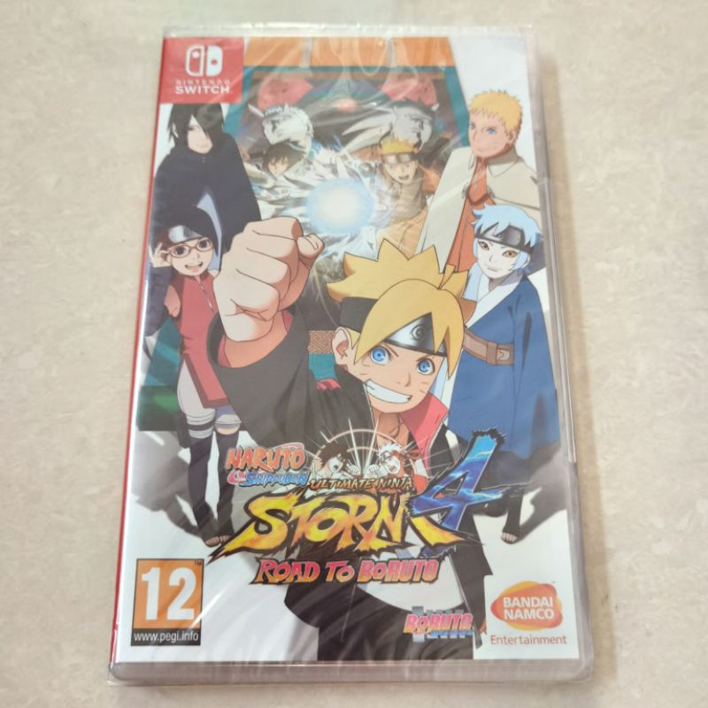 Naruto Shippuden Ultimate Ninja Storm 4 Road To Boruto Nintendo Switch Kaset New