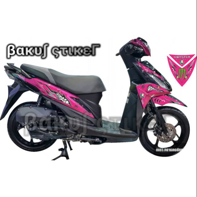 Jual striping Suzuki address Playfull shark