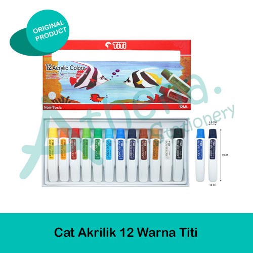 

Produk Terbaru Cat Acrilic 12 Warna Titi -Acc12Ml/12