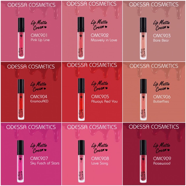 Odessa Matte Lip Cream