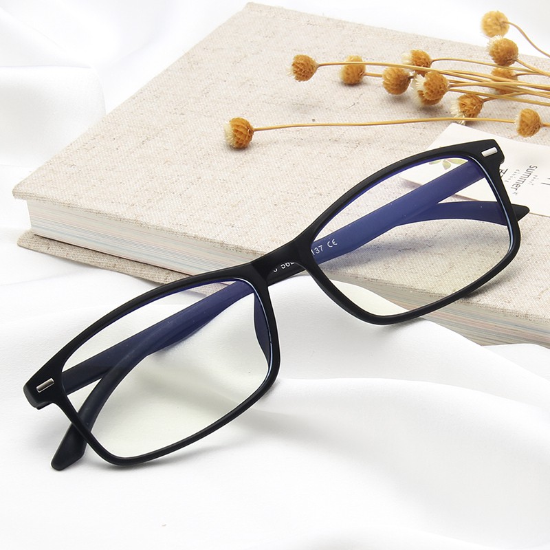 Whole sale shades Anti-blue Light Anti-radiation Glasses Frame Female Thin Flat Glasses aesthetic shades