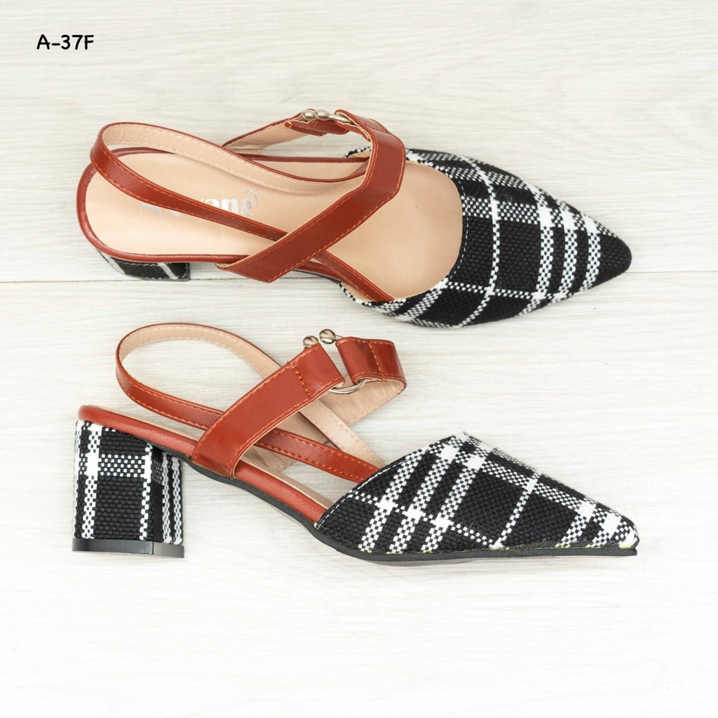 SEPATU CEWEK HEELS FASHION A37F