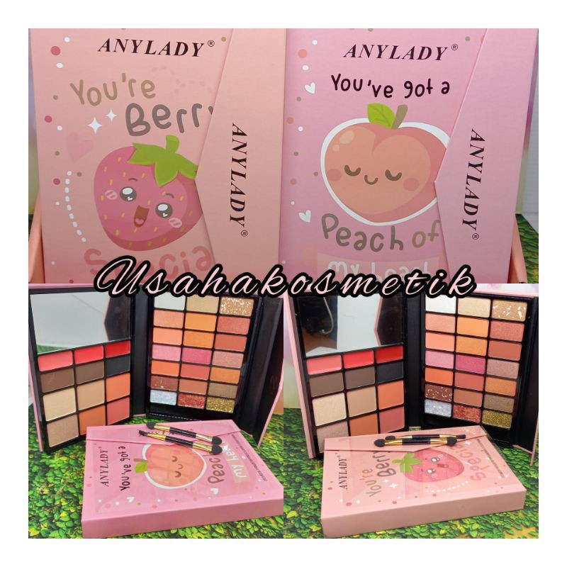 EYESHADOW ANYLADY FRUIT PALETTE 5 IN1 NO.8603G GORGEOUS GIRL 86020 | 8602P