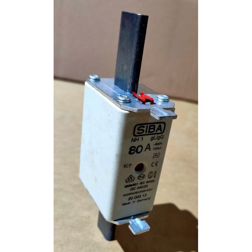 SIBA FUSE 2000313-80A - SIBA 2000313-80A NH 1