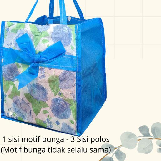 

Tas kain pita untuk dus box makanan uk20x20cm goodie bag acara hajatan - Hijau