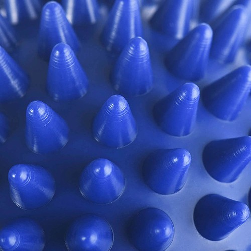 SH8 Bola Pijat PVC Spiky Massage Ball Sport FItness 7.5cm Bola Duri Refleksi HA00681 Blue