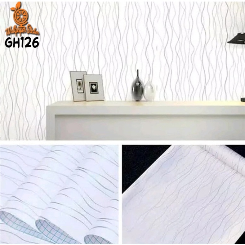 COD TERMURAH !! Wallpaper Dinding Motif TERMURAH 1 KG MUAT 2 pcs 45 cm x 5 meter BEST QUALITY