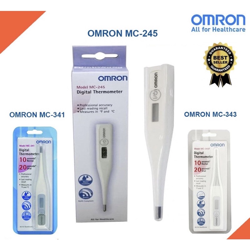 Thermometer OMRON MC-245,MC-246,MC-341,MC-343