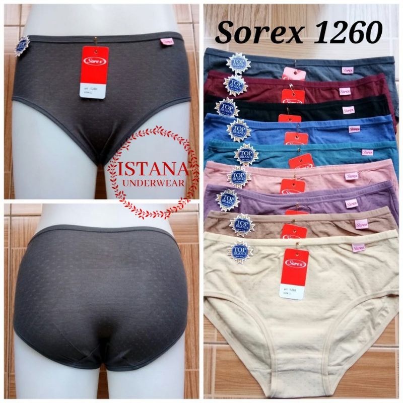 Cd Celana dalam wanita Sorex Katun kaos Pori adem sepusar