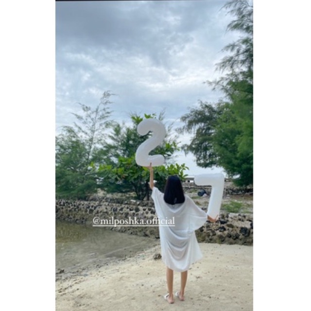 [BISA COD] Basic Scarf Outer / OuterWear polos  by milposhka / Outerscarf / Outher / Cardigan Scarf