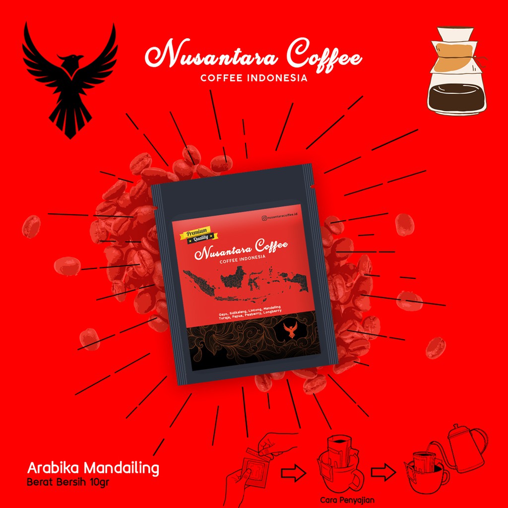 

Nusantara Coffee Dripbag Mandailing