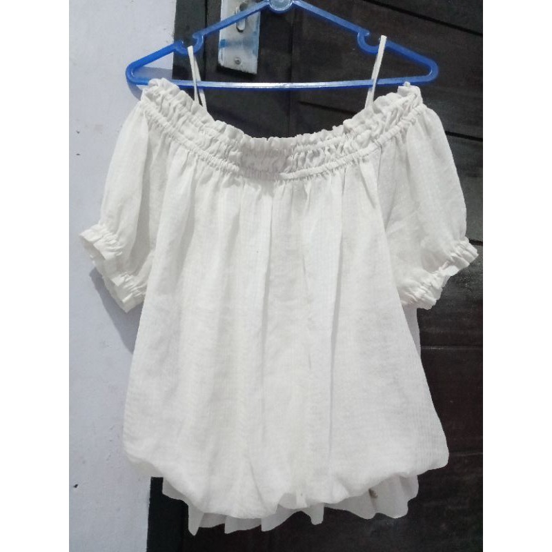 preloved blouse guess sabrina