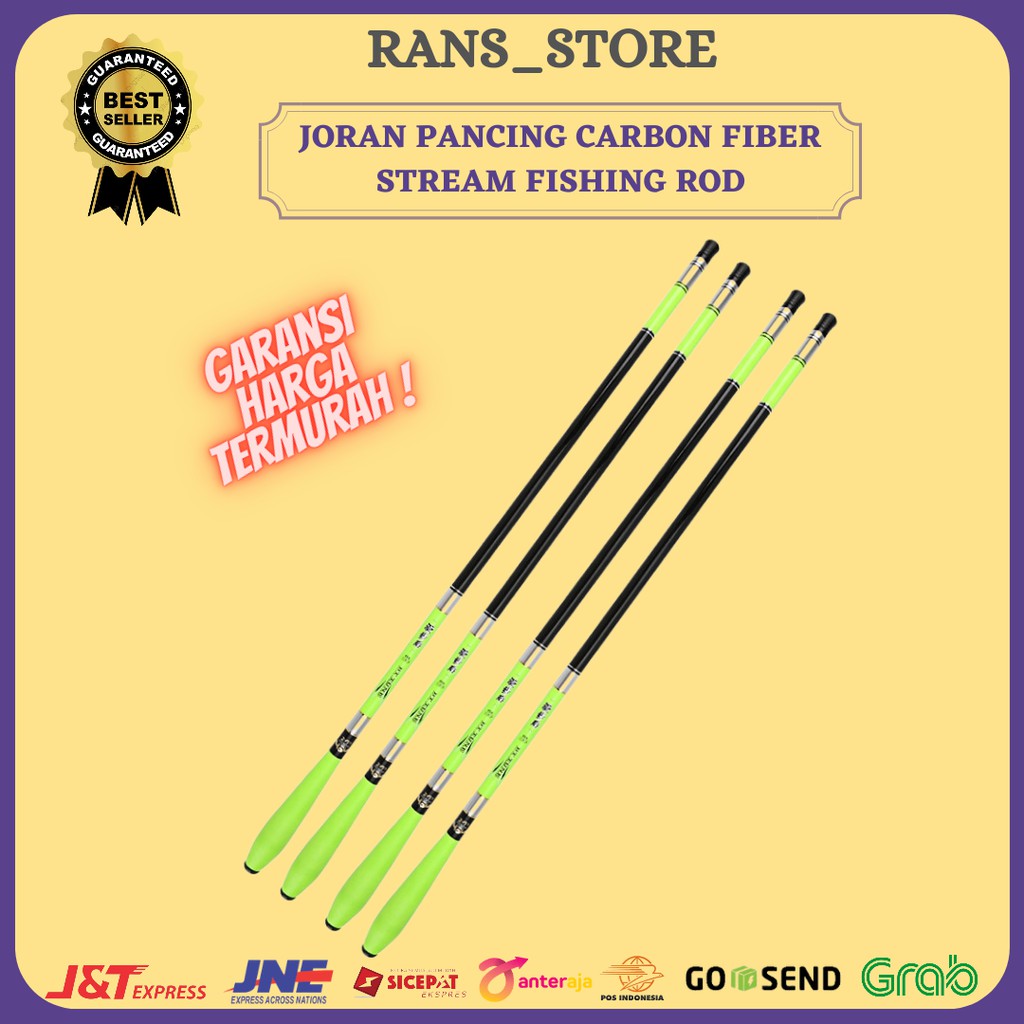 RANS_STORE VBoni Joran Pancing Carbon Fiber Stream Fishing Rod - 5841