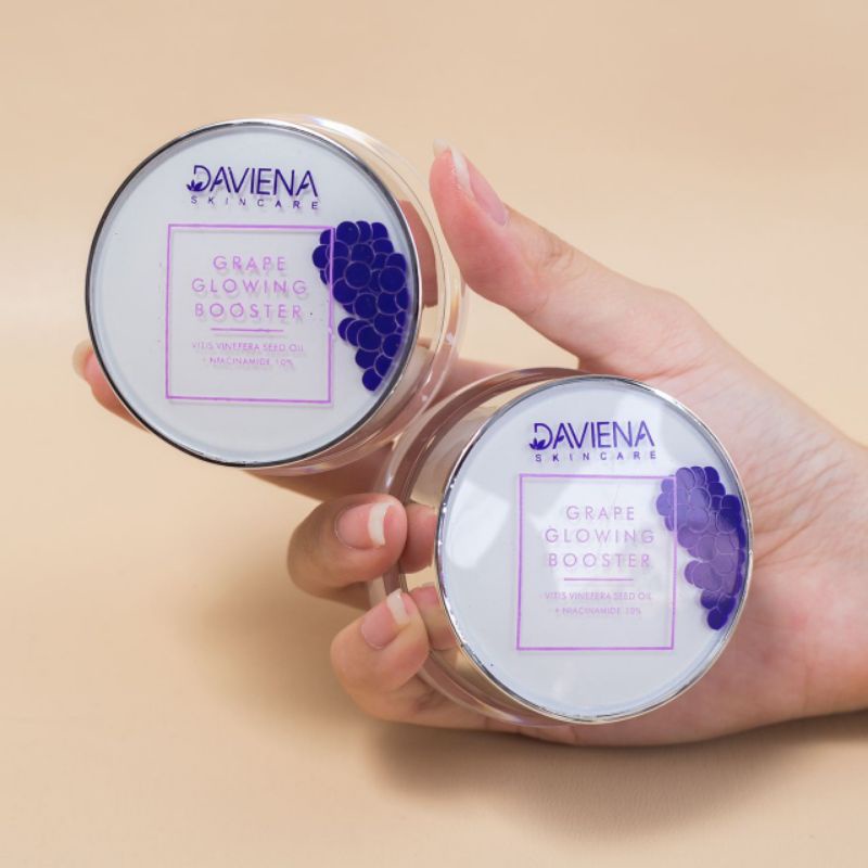 DAVIENA GRAPE BOOSTER|SKINCARE BPOM|SKINCARE WAJAH|SKINCARE MENCERAHKAN|SKINCARE BPOM