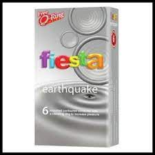 Kondom Fiesta Tipis Earthquake Isi 6 pcs