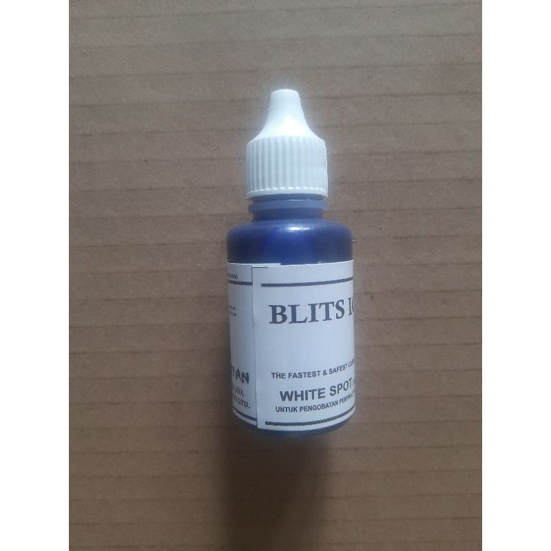 

obat ikan blits ich 30ml white spot jamur aquarium