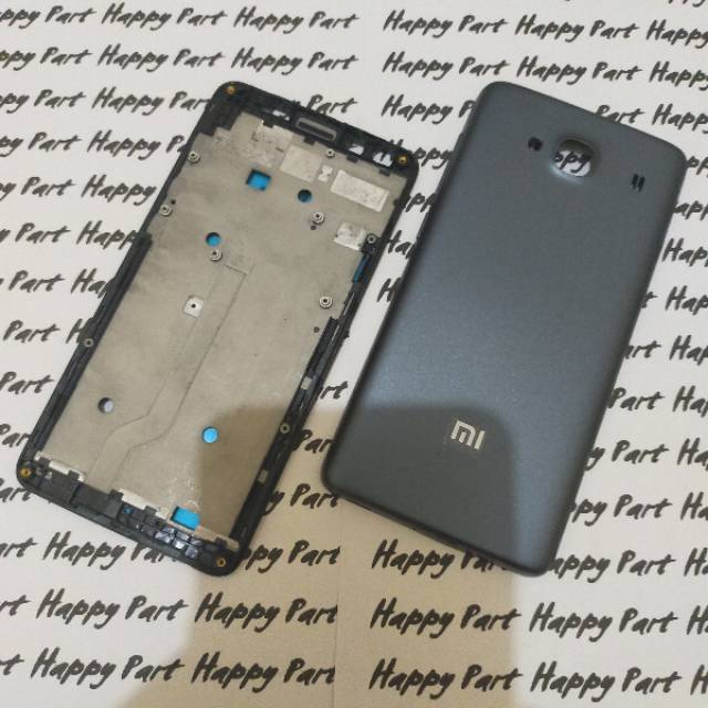 ORIGINAL Casing Housing Xiaomi Redmi 2 - 2s - 2 Prime Original Fullset plus tombol
