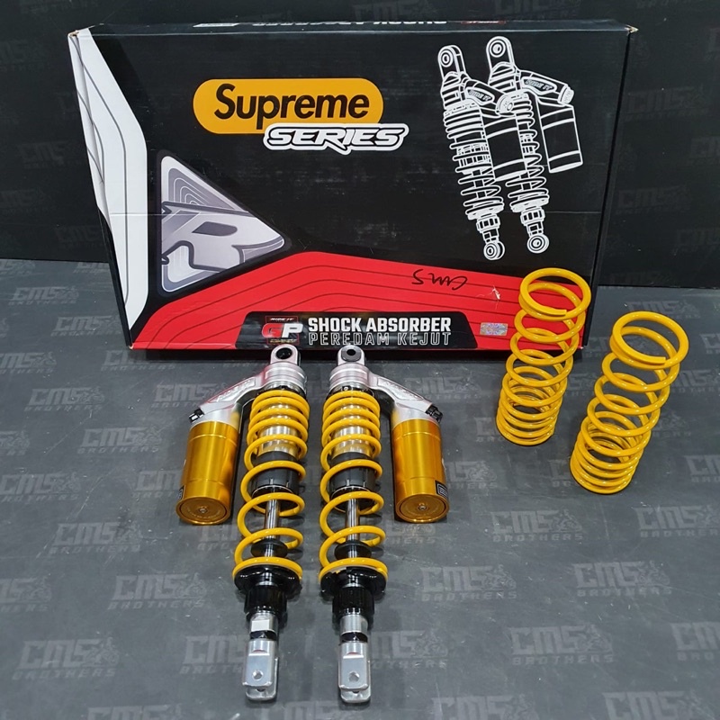 Shockbreaker Sok Tabung Ride It Supreme 365mm Yamaha PCX 160 Kuning