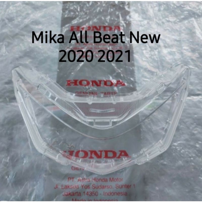 Mika Kaca reflektor Lampu depan Beat LED New Beat Street Deluxe 2020 2021