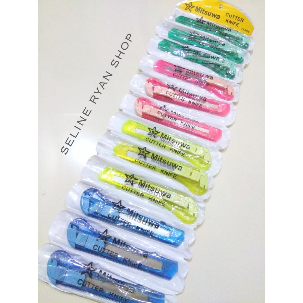 

Pisau Cutter BESAR Murah Warna Warni