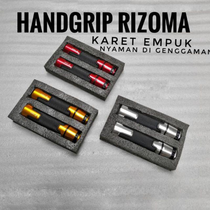 HANDGRIP RIZOMA KARET SOFT KTC HANDGRIP KARBON HARRIS RCB NMAX VARIO VIXION R15 CBR R25 NINJA